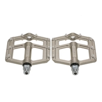 Wellgo Lightweight Magnesium Alloy Bicycle Bike Pedal Wide Platform CR-MO Spindle 9/16