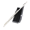 Western Concert Flute Cupronickel Plated Silver 16 Holes C Key Woodwind Instrument
