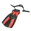 WHALE Adult Short Snorkeling Swim Fins Flippers with Adjustable Heel Water Sports