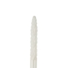 White Ceramic Flame Bit Fine Nail Drill Bit 3/32