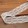 White Embroidered Lace Trim Ribbon DIY Ornamental Ribbons Romantic Home Decoration