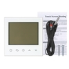 Wifi Programmable Thermostat Wifi Water Heating Smart WIFI Temperature Controller 3A 200~230V with Backlight LCD Touchscreen