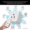 WiFi Smart Home Plug Mini Wireless Smart Socket US Plug Timer Switch Power Remote Control Home Appliance from Anywhere by Smart Phone APP Support for Amazon Alexa Echo/Google Home No Hub Required