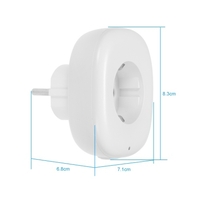 Wifi Smart Socket with Energy Monitoring Function Big On/Off Switch Button
