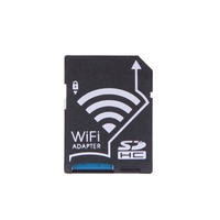WiFi Wireless Micro SD TF Card to SD Card Adapter for IOS Android Smartphone Tablet SLR Sony Canon Nikon Cameras