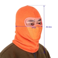 Winter Fleece Warm Full Face Cover Anti-dust Windproof Ski Mask
