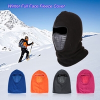 Winter Fleece Warm Full Face Cover Anti-dust Windproof Ski Mask