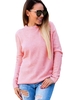 Winter Sexy Women Halter Knitted Sweater V-Neck Long Sleeves Solid Color Knit Jumper Pullovers Tops
