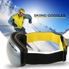 Winter Skiing Goggle UVA400 Protection Dual Lens Snowboard Goggles OTG Spherical Anti-fog Snow Skating Skiing Sports Goggle Detachable Magnetic Lens Goggle
