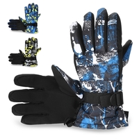 Winter Warm Soft Gloves Windproof Adult Ski Gloves Winter Sports Running Hiking Skiing Mountaineering Cycling Gloves
