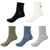Winter Women Girls Cotton Socks Letter Embroidery Solid Color Soft Warm Socks Hosiery