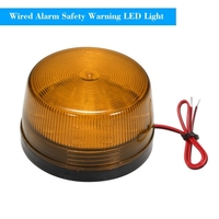 Wired Alarm Strobe Signal Safety Warning LED Light