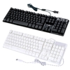 Wired LED Adjustable 3 Colors Backlit Backlight Gaming Keyboard for Win7/Win8/Vista/XP/OSX