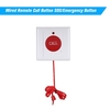 Wired Remote Call Button SOS/Emergency Button Caregiver Pager