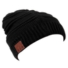 Wireless BT Beanie Headphone Winter Hat Black