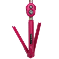 Wireless BT Stainless Steel Selfie Stick