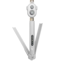 Wireless BT Stainless Steel Selfie Stick
