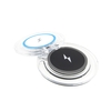 Wireless Charger Pad Crystal Samsung Apple Iphone Vehicle Transmitter QI standard Transparent