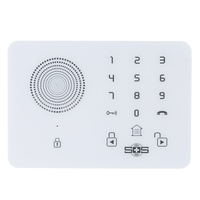 Wireless GSM SMS Home Security Alarm System with Touch Panel SOS for Elderly Care Android Phone Control K7