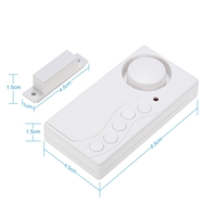 Wireless Magnetic Sensor House Window Door Motion Detector Alarm System Security Home Guarding