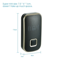 Wireless Mini Size Door Bell Outdoor Push Button