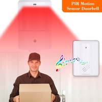 Wireless PIR Motion Sensor Doorbell Long Transmission Range Volume Adjustment
