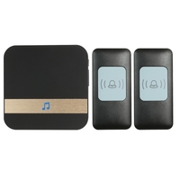 Wireless Smart Ding-dong Doorbell with 1*Indoor Unit 2*Outdoor Unit