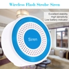 Wireless Strobe Siren standalone Alarm for GSM Home Security Alarm System 433MHz