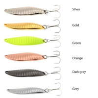 YAPADA 5g-15g Zinc Alloy Insect Shape Spoon Fishing Lure Hard Bait with Treble Hook