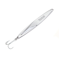 YAPADA Jigging 10g 15g 20g 25g Zinc Alloy Hard Fishing Lure Jigging Spear Shape Bait with Treble Hook 6 Colors