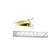 YAPADA Spoon 001 10g 15g 20g 25g Zinc Alloy Hard Fishing Lure Holographic Cicada Shape Spoon Sequin Bait with Treble Hooks 6 Colors