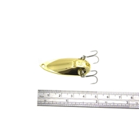 YAPADA Spoon 001 10g 15g 20g 25g Zinc Alloy Hard Fishing Lure Holographic Cicada Shape Spoon Sequin Bait with Treble Hooks 6 Colors