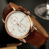 YAZOLE Classic Business Men Watches Quartz Male Watch 3ATM Water-resistant Luminous Man Watch Time Display