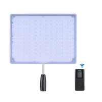 YONGNUO YN600 RGB 3200K 5500K Bi-Color Temperature + RGB LED Video Light Soft Light Slim & Light Design Adjustable Brightness CRI=95 with Remote Controller Support APP Remote Control Studio Lighting