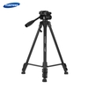 YUNTENG VCT-390RM Portable Aluminum Alloy Video Tripod with Pan & Tilt Head 3-Section Adjustable Max. Working Height 142cm 1/4" Screw Mount for Canon Nikon Sony Camera Camcorder DV for Smartphone Max. Load 3kg