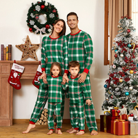 Christmas Plaid Family Matching Pajamas Set