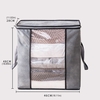 Fabric Storage Bag for Clothes,  Household Foldable and Waterproof Non-Woven Organizer Box for Quilt and Clothing