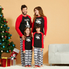 Family Bear Print Christmas Matching Pajamas Set