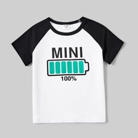 Family Cotton Round Neck Short-sleeve Top