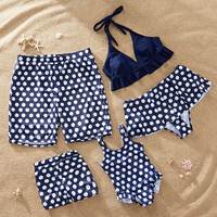 Family Matching Dot Swimsuits