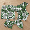 Full of Leaves Family Matching Swimsuit