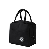 Functional Pattern Waterproof Lunch Box Portable Insulated Canvas Lunch Bag Food Picnic Lunch Bag Kids Women