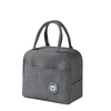 Functional Pattern Waterproof Lunch Box Portable Insulated Canvas Lunch Bag Food Picnic Lunch Bag Kids Women