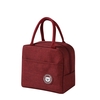 Functional Pattern Waterproof Lunch Box Portable Insulated Canvas Lunch Bag Food Picnic Lunch Bag Kids Women