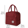 Functional Pattern Waterproof Lunch Box Portable Insulated Canvas Lunch Bag Food Picnic Lunch Bag Kids Women