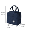 Functional Pattern Waterproof Lunch Box Portable Insulated Canvas Lunch Bag Food Picnic Lunch Bag Kids Women