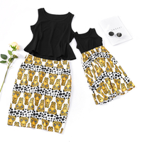 Leopard Matching Dress for Mommy and Me