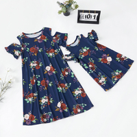 Rose Matching Dress for Mom and Me