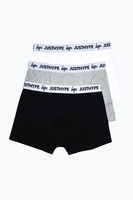 Hype 3 Pack Monotone Kids Boxer Multi Shorts Size 7/8Y
