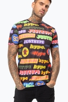 Hype American Oil Mens Multi T-Shirt Size Medium